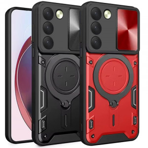 Ударопрочный чехол Bracket case with Magnetic для Xiaomi Redmi 15 (EU)