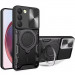 Удароміцний чохол Bracket case with Magnetic на Xiaomi Redmi 15 (EU) (Black)