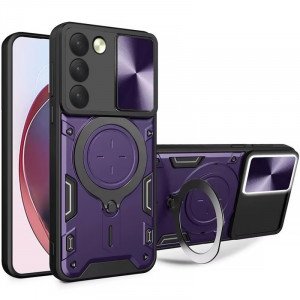 Удароміцний чохол Bracket case with Magnetic на Xiaomi Redmi 15 (EU)