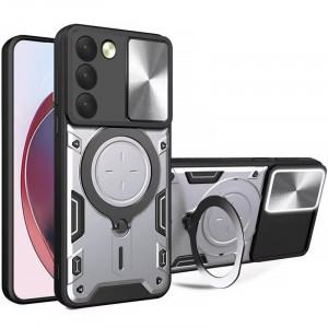 Ударопрочный чехол Bracket case with Magnetic для Xiaomi Redmi 15 (EU)
