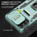 Фото Ударопрочный чехол Camshield Army Ring для Samsung Galaxy A07 (Зеленый / Light Green) на vchehle.ua