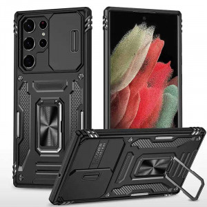 Ударопрочный чехол Camshield Army Ring для Samsung Galaxy S21 Ultra