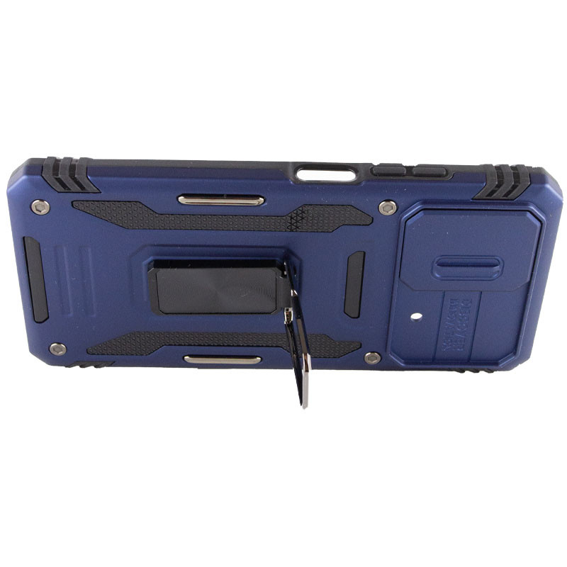 Купити Удароміцний чохол Camshield Army Ring на Xiaomi Poco F5 / Note 12 Turbo (Синій / Navy) на vchehle.ua