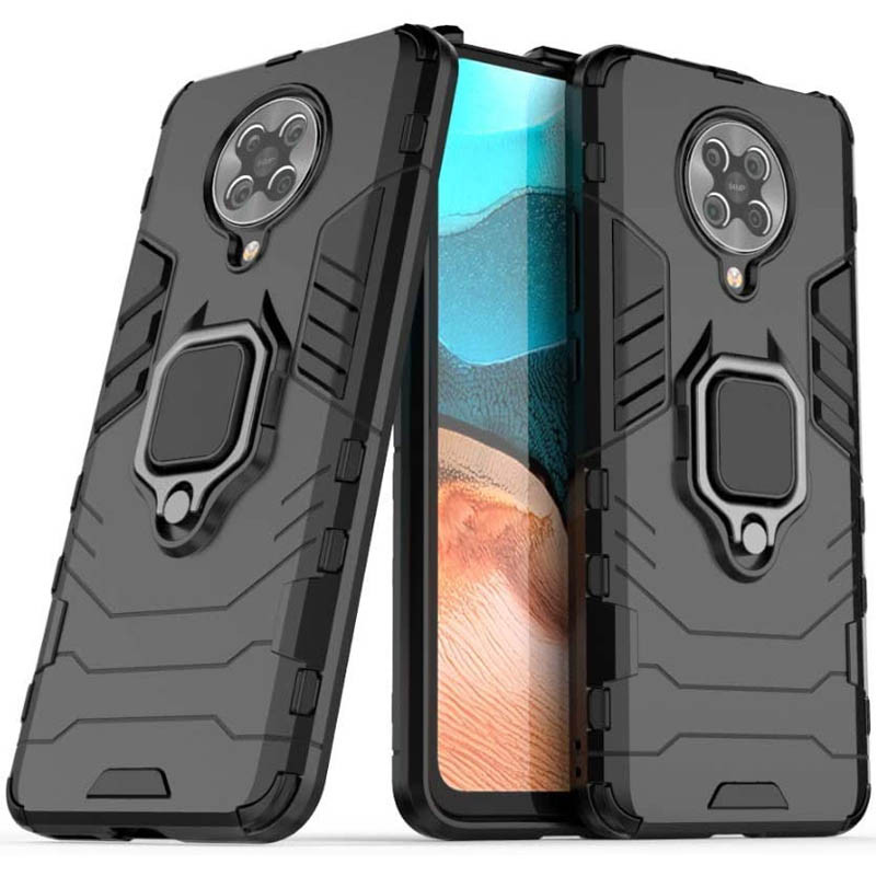 Ударостійкий чохол Transformer Ring for Magnet для Xiaomi Redmi K30 Pro