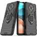 Ударостійкий чохол Transformer Ring for Magnet на Xiaomi Redmi K30 Pro / Poco F2 Pro (Чорний / Soul Black)