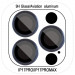 Захисне скло Metal Classic на камеру (в упак.) на Apple iPhone 17 Pro (6.3") / 17 Pro Max (6.9") (Синій / Dark Blue)
