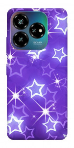 Чехол Purple sparkles для ZTE Nubia V60