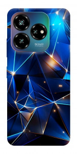 Чехол Abstract purple pattern для ZTE Nubia V60