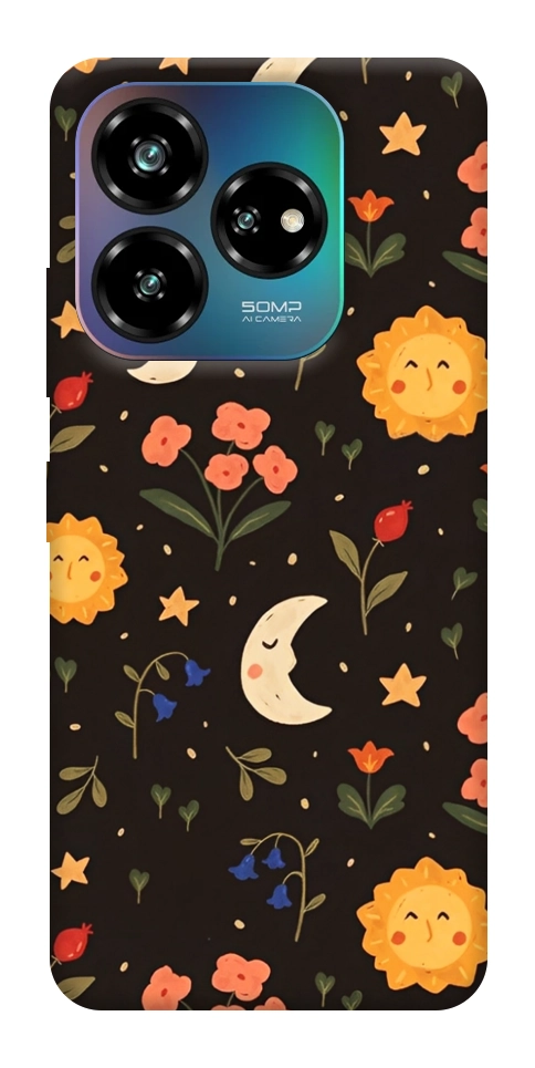 Чехол Полевые цветы для ZTE Nubia V60