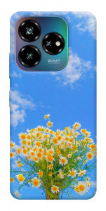Чехол Sky flowers для ZTE Nubia V60