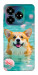 Чехол Swimming corgi для ZTE Nubia V60