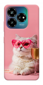 Чохол Pinky cat для ZTE Nubia V60