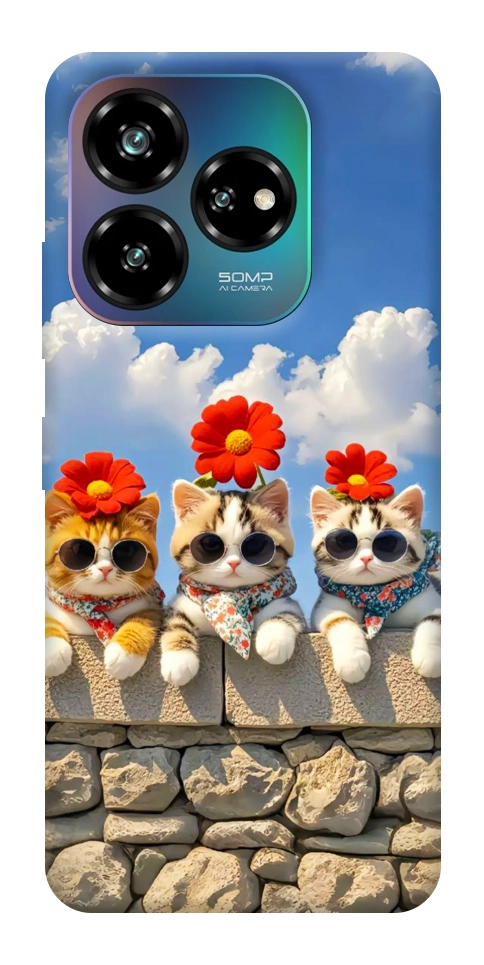 Чехол Flower cats для ZTE Nubia V60