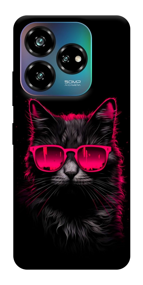 Чехол Cyberpunk cat для ZTE Nubia V60