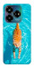 Чехол Cat swimming для ZTE Nubia V60