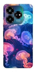 Чохол Neon jellyfishes для ZTE Nubia V60