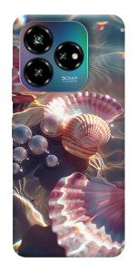 Чохол Яскраві мушлі для ZTE Nubia V60