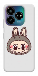 Чохол Labubu grey для ZTE Nubia V60