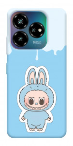 Чехол Labubu blue для ZTE Nubia V60