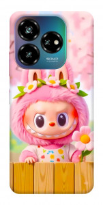 Чехол Labubu flower для ZTE Nubia V60
