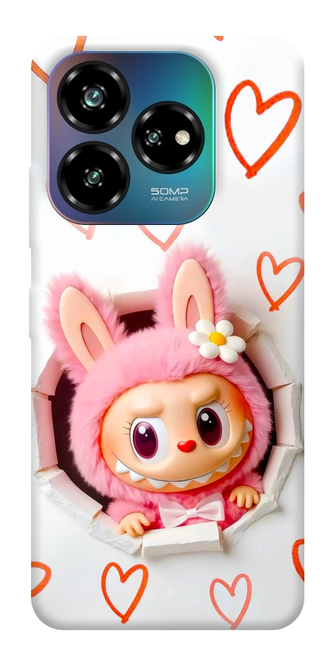 Чехол Labubu paper для ZTE Nubia V60