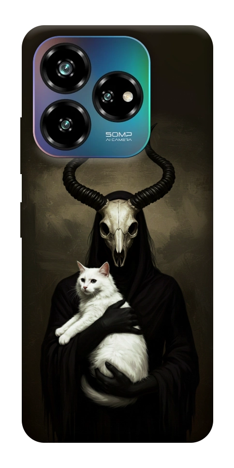 Чехол Creature with cat для ZTE Nubia V60