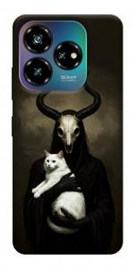 Чехол Creature with cat для ZTE Nubia V60