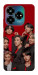 Чехол BTS in red для ZTE Nubia V60