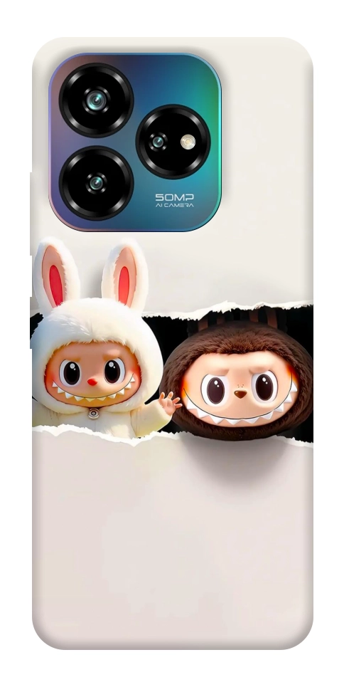 Чехол Hello Labubu для ZTE Nubia V60