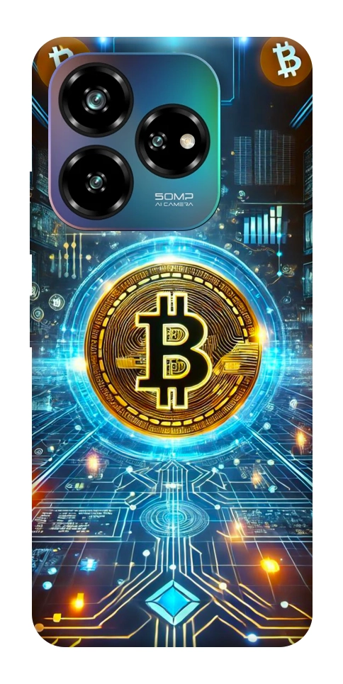 Чехол Neo bitcoin для ZTE Nubia V60