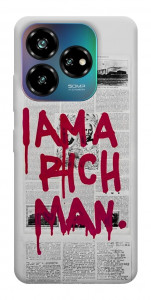 Чохол Mom I am a rich man для ZTE Nubia V60