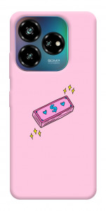 Чохол Simple pink money для ZTE Nubia V60