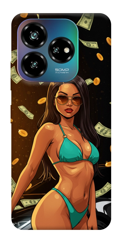 Чехол Money girl для ZTE Nubia V60