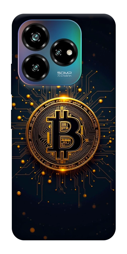 Чехол Bitcoin для ZTE Nubia V60