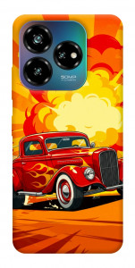 Чохол Retro comics car для ZTE Nubia V60