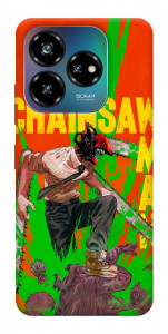 Чехол Chainsaw man для ZTE Nubia V60