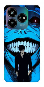 Чехол Solo leveling blue vibe для ZTE Nubia V60