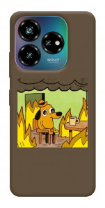 Чехол Dog in the fire для ZTE Nubia V60
