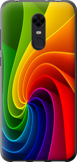 Чехол для Xiaomi Redmi 5 Plus Радужный вихрь