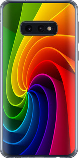 Чехол для Samsung Galaxy S10e Радужный вихрь