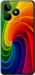 Чехол для Realme C53 Радужный вихрь