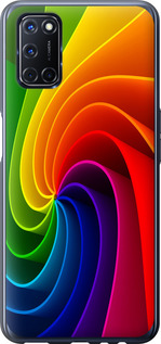 Чохол для Oppo A52 Радужний вихор