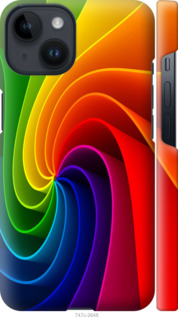 Чохол для iPhone 14 Радужний вихор