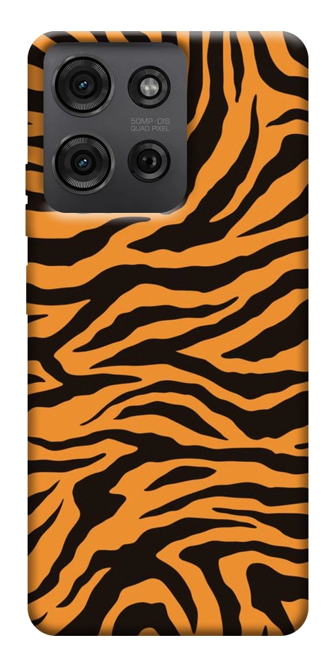 Чехол Tiger print для Motorola Moto G75 5G