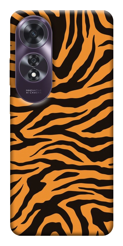 Чехол Tiger print для Oppo A60 4G