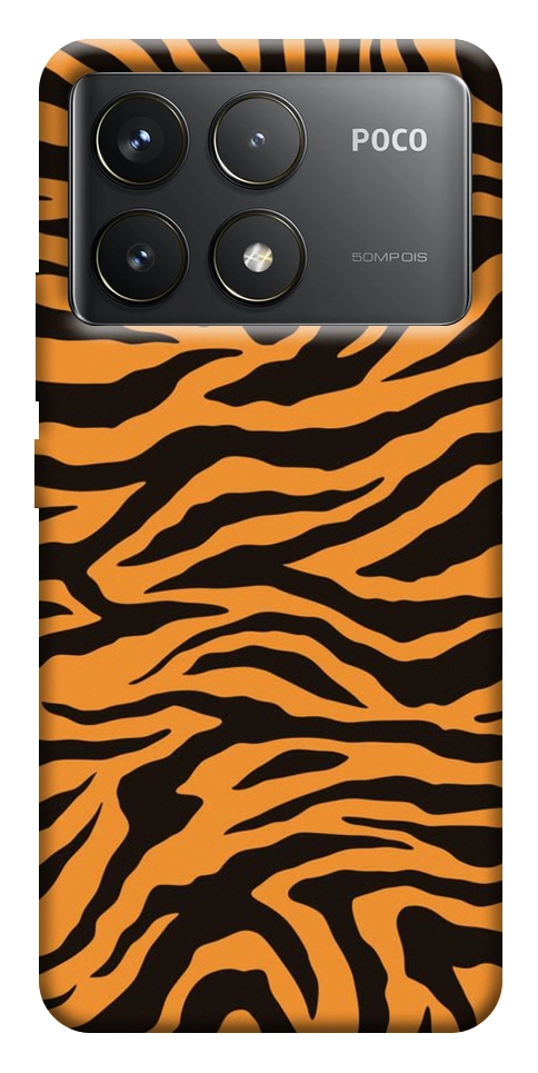 Чехол Tiger print для Xiaomi Poco F6 Pro
