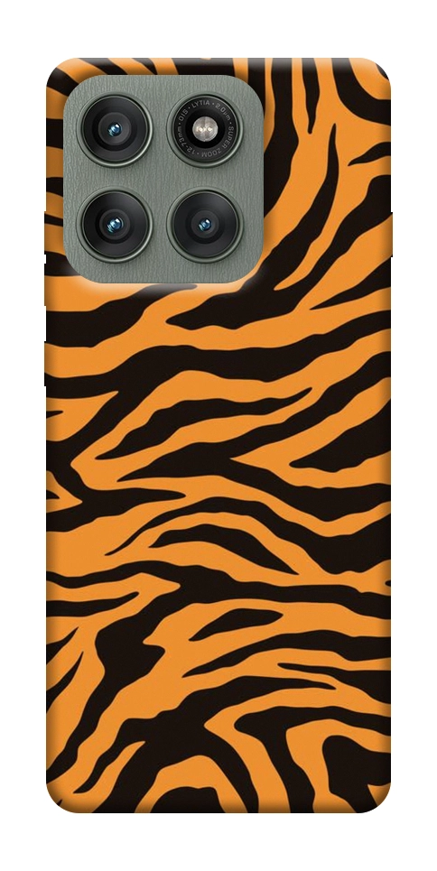 Чехол Tiger print для Motorola Edge 60 Pro