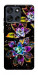 Чехол Flowers on black для Motorola Moto G56 5G