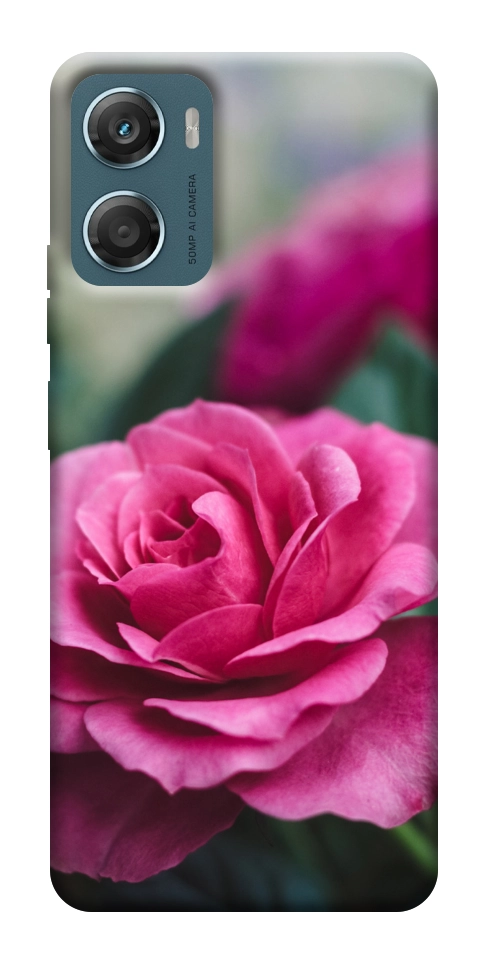 Чехол Роза в саду для Motorola Moto G06