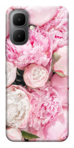 Чехол Pink peonies для Infinix Smart 10
